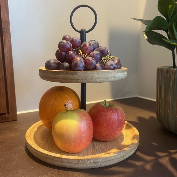 Flot og enkel opsats i bambus